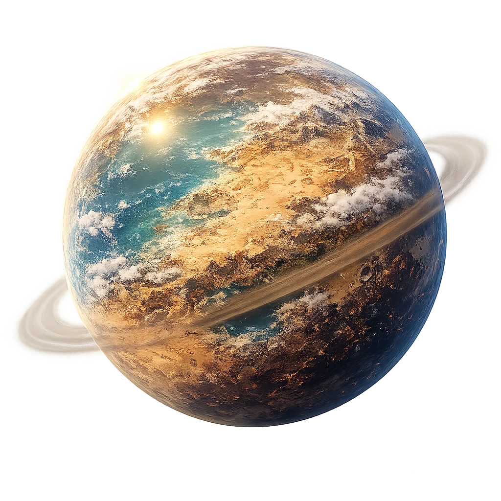 An inhabited world in the Last-War universe